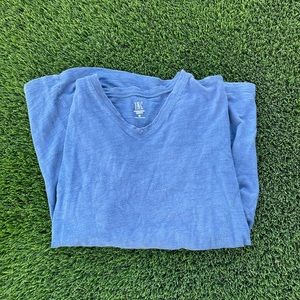 Blue VNeck Tshirt